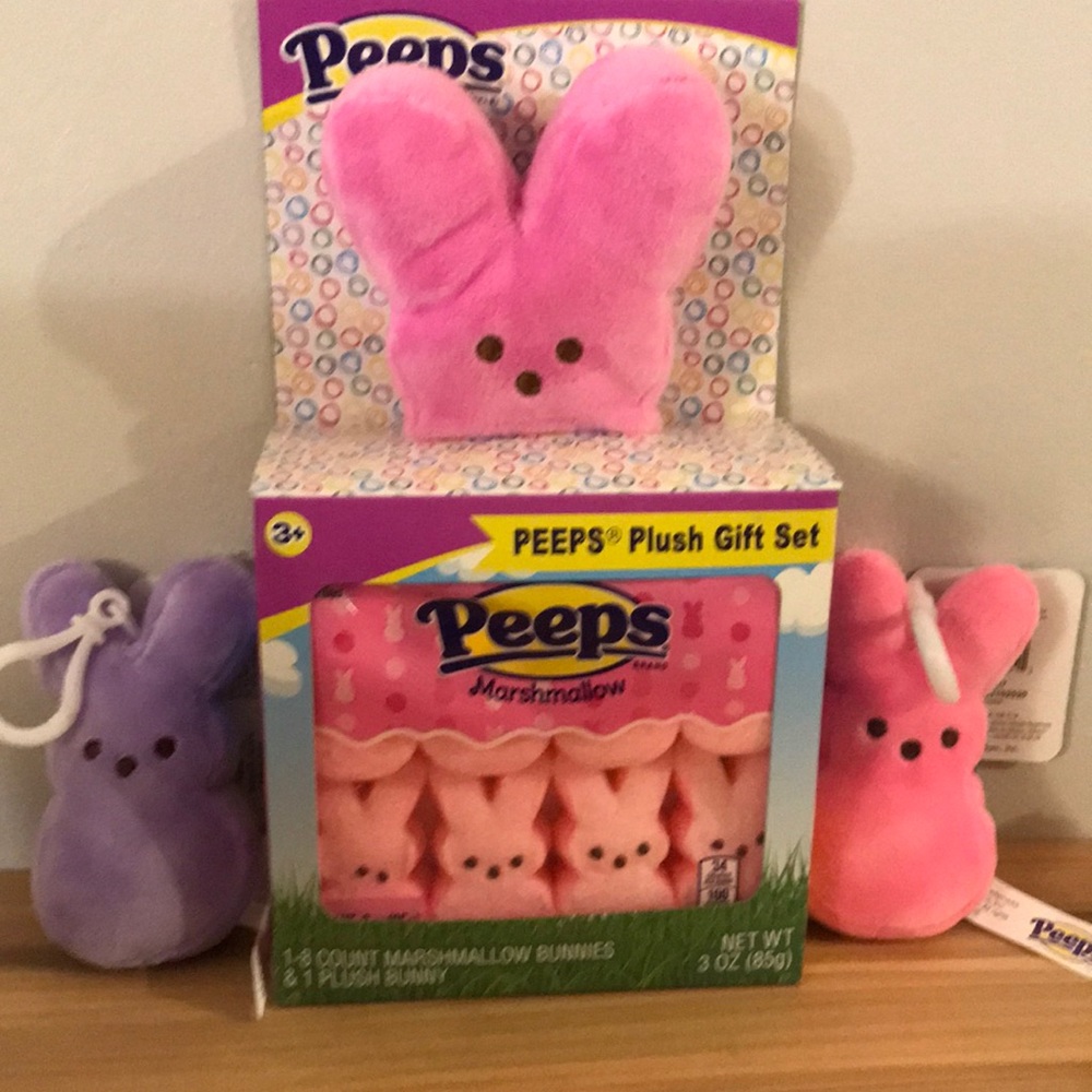 Peeps mini plush